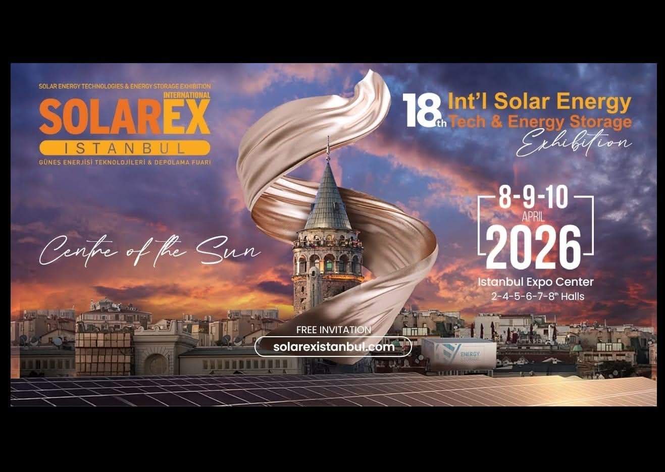 معرض ” SolarEX إسطنبول 2026 .. الإرتقاء إلى الريادة العالمية