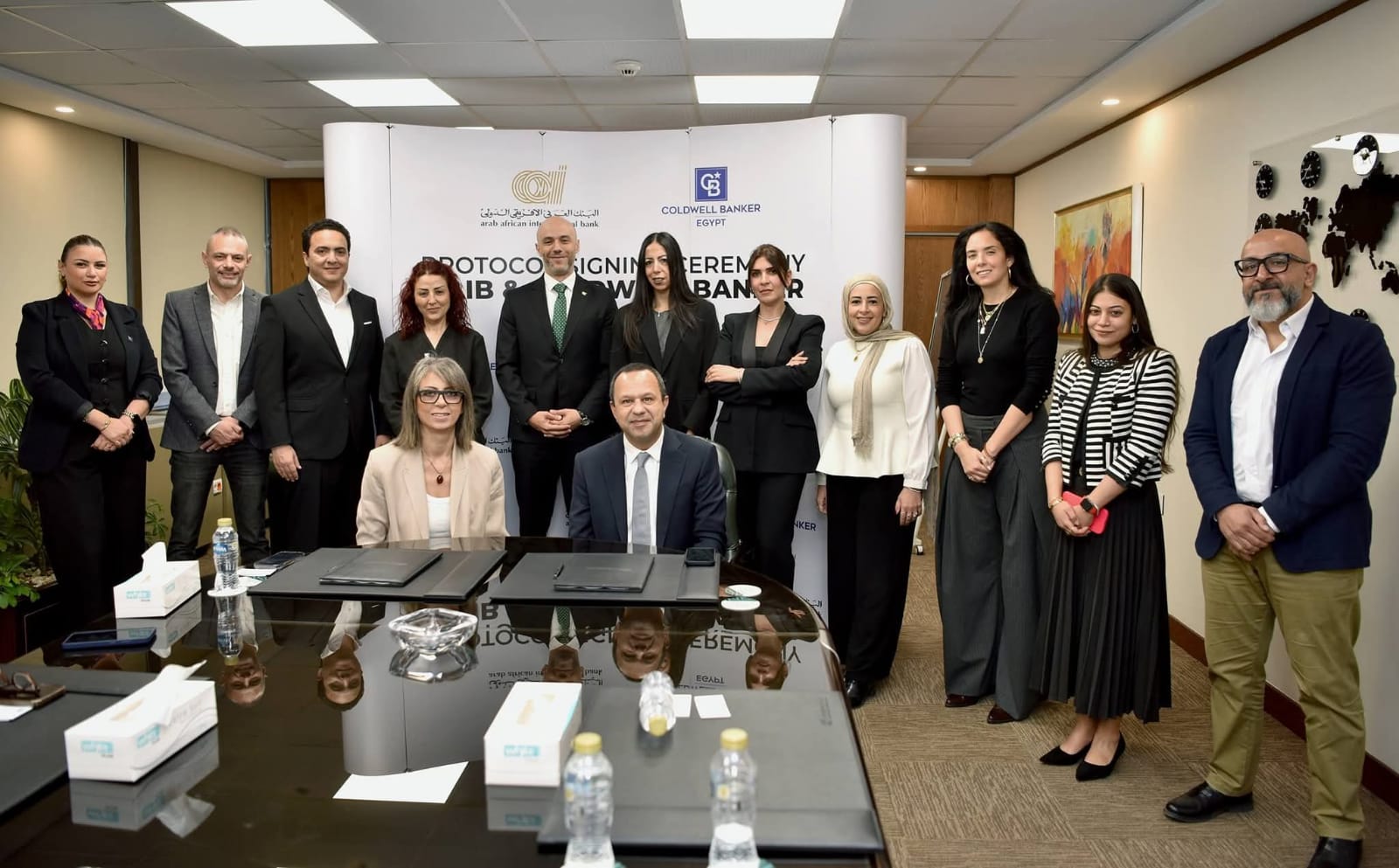 البنك العربى الافريقى الدولى يوقع شراكة مع كولدويل بانكر لتقديم حلول عقارية وتمويلية متكاملة لعملائه